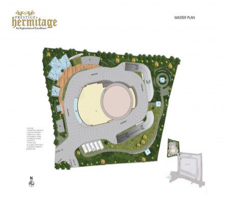 Prestige Hermitage Master Plan