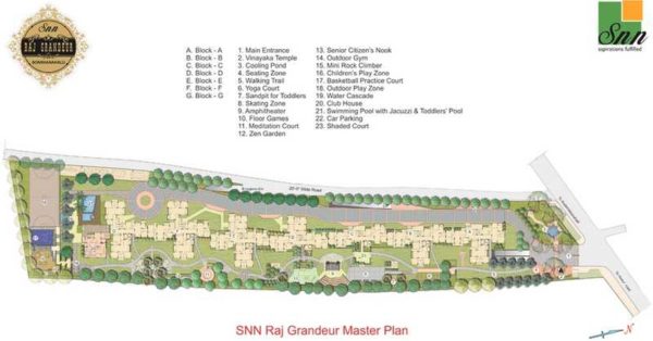 SNN Raj Grandeur Phase 2 Master Plan