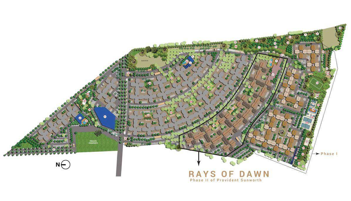Provident Rays Of Dawn Master Plan