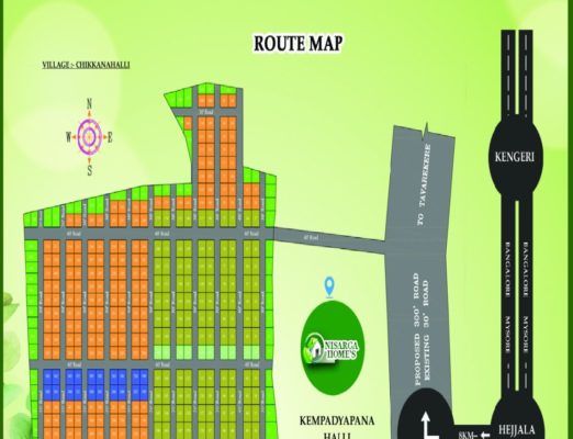 Sri Thirumala Nisarga Homes Master Plan