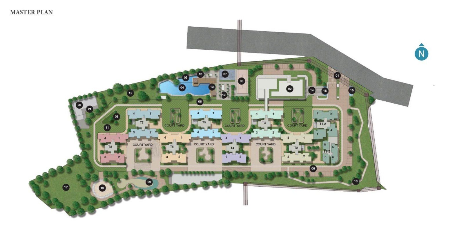 Sobha Lake Gardens Master Plan