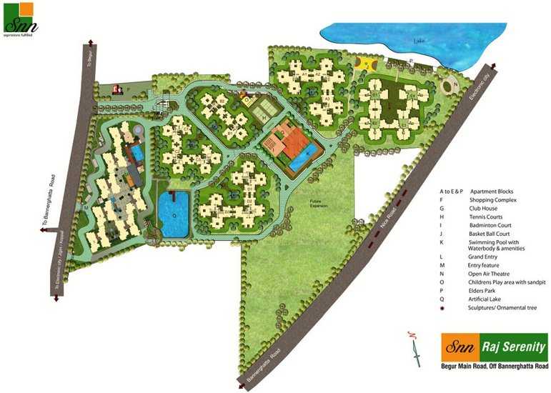 SNN Raj Serenity Phase II Master Plan