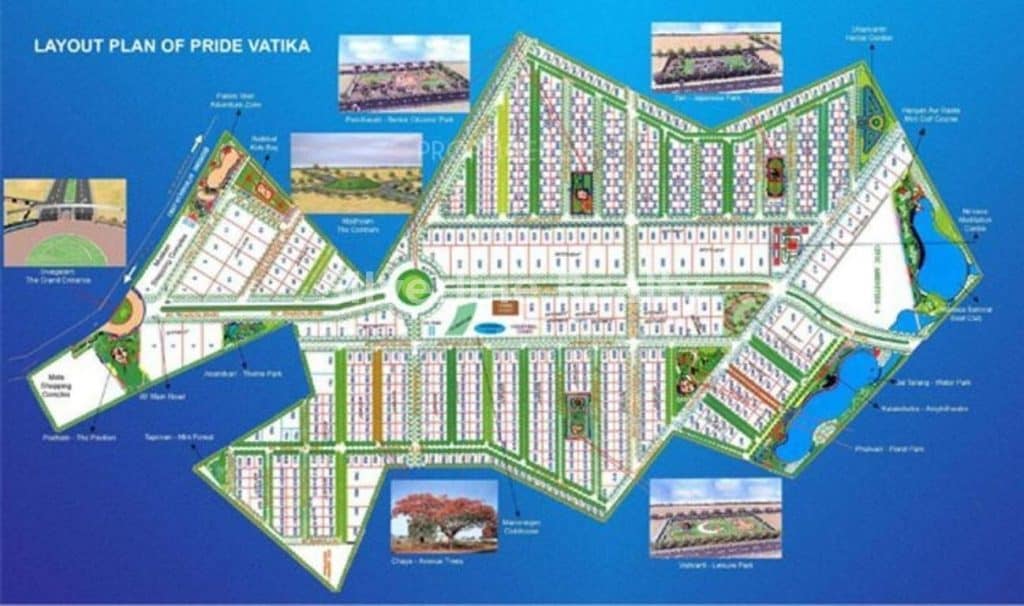 Pride Vatika Villas Master Plan