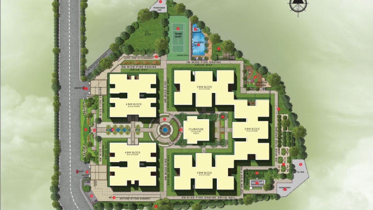 Sobha Palladian Master Plan