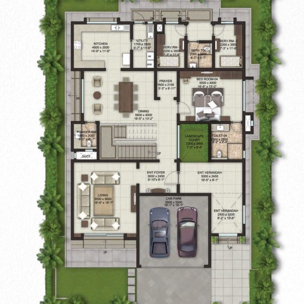 Sobha Lifestyle Legacy 4 BHK Floor Plan