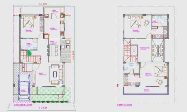 Kumari Oakville 3 BHK Floor Plan