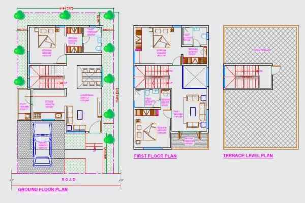 Kumari Oakville 3 BHK Floor Plan