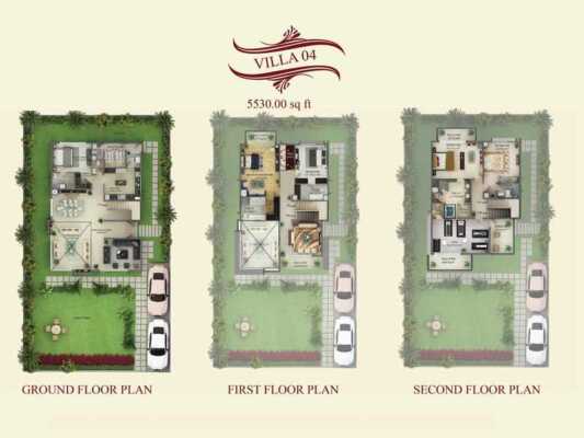 The Gran Carmen Address 5 BHK Floor Plan