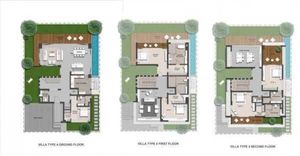 Raffles Park 5 BHK Floor Plan