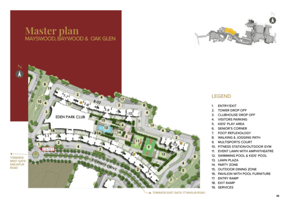 The Prestige City Eden Park Master Plan