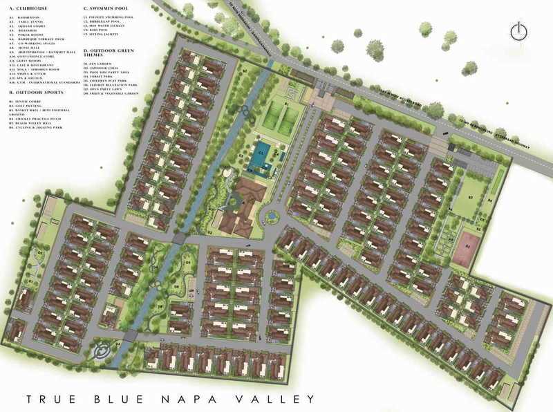True Blue Napa Valley Master Plan