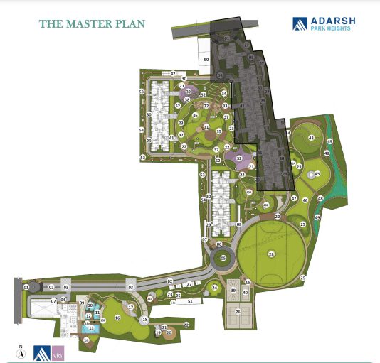 Adarsh Park Heights Master Plan