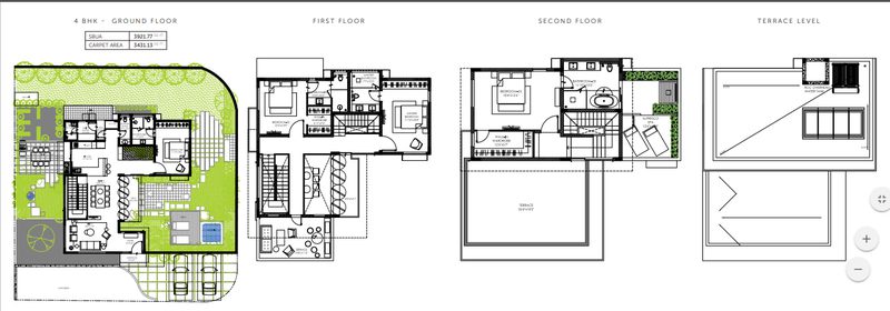 Assetz 18 And Oak 4 BHK Floor Plan