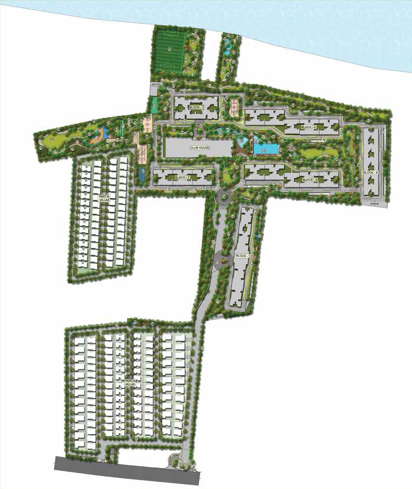 Adarsh Welkin Park Apartments Master Plan